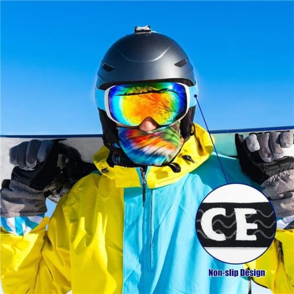 Dollox Ski Goggles Magnetic Snowboard Snow Goggles Anti Fog UV Protect Ski Goggl
